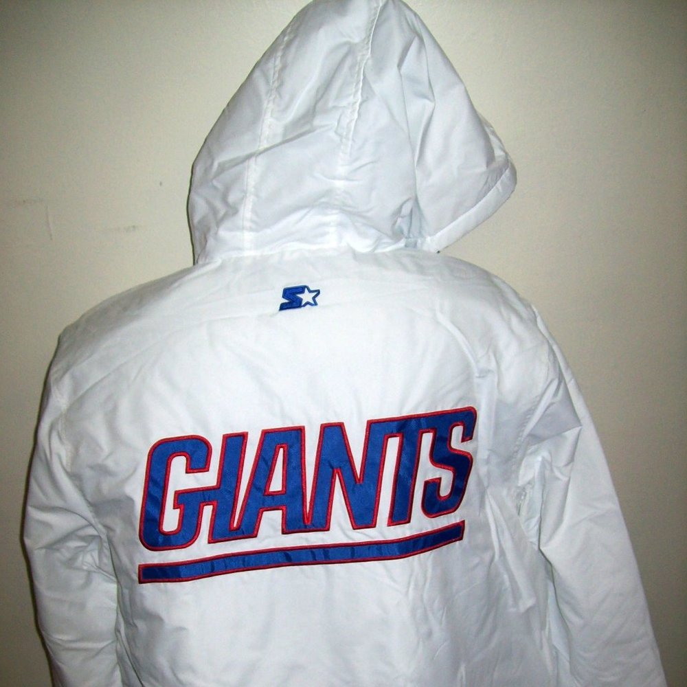NEW YORK GIANTS STARTER Hooded Parka Jacket
